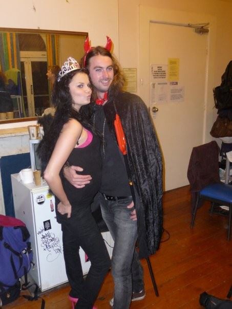 Ma ja Steve 2009. aasta Halloweenil :D